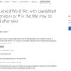 Allerta su Word: un bug cancella i file invece di salvarli