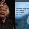 Grillo punge su Whatsapp: “Si muore più traditi dalle pecore che sbranati dal lupo”