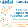 ‘Esg nel trasporto pubblico locale’, seminario Asstra – Sasa a Bolzano il 18 e 19